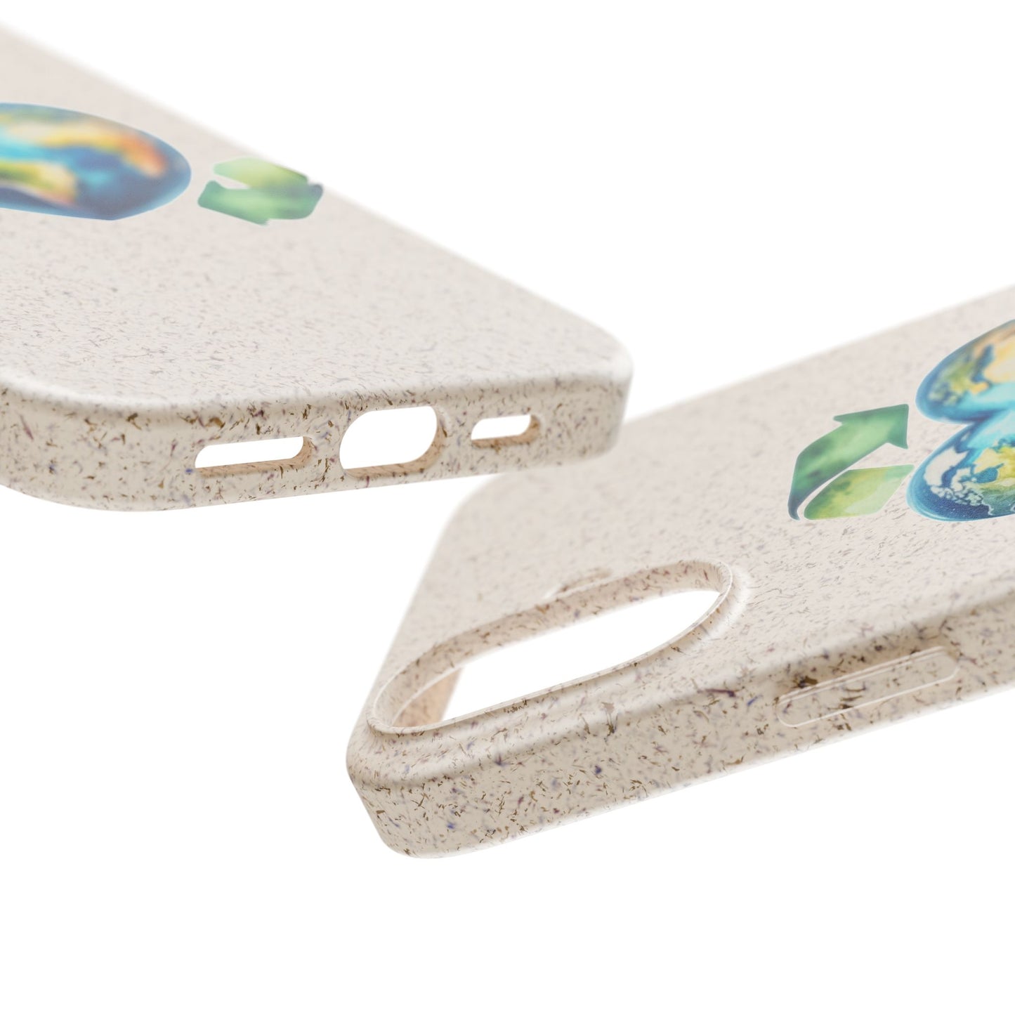 Cute Earth Design - Sustainable Living Biodegradable Phone Case