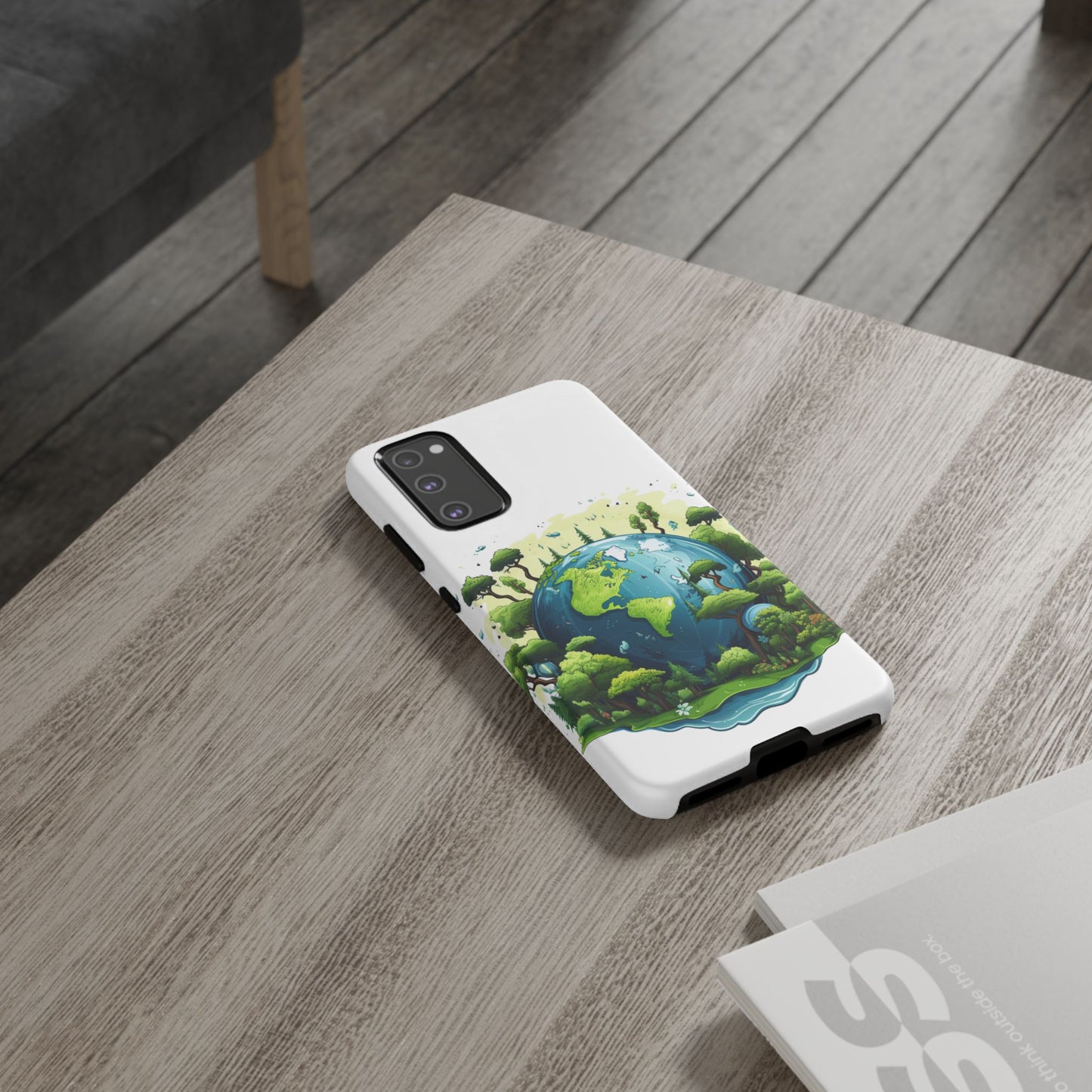 Eco-Friendly Phone Case with Earth Design