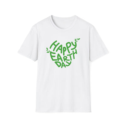 Happy Earth Day Unisex Softstyle T-Shirt - Eco-Friendly Apparel