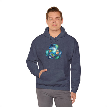 Recycle Symbol Eco Desogn Hoodie