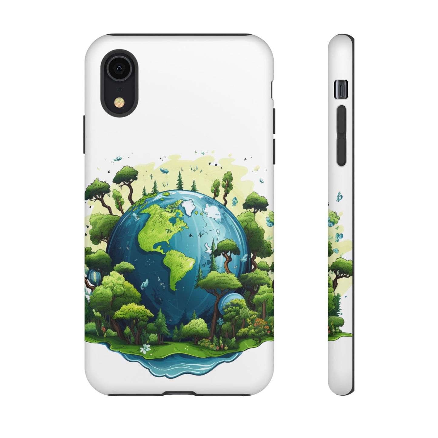 Eco-Friendly Phone Case with Earth Design