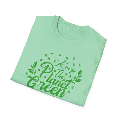 Eco-Friendly Unisex T-Shirt - Keep the Planet Green