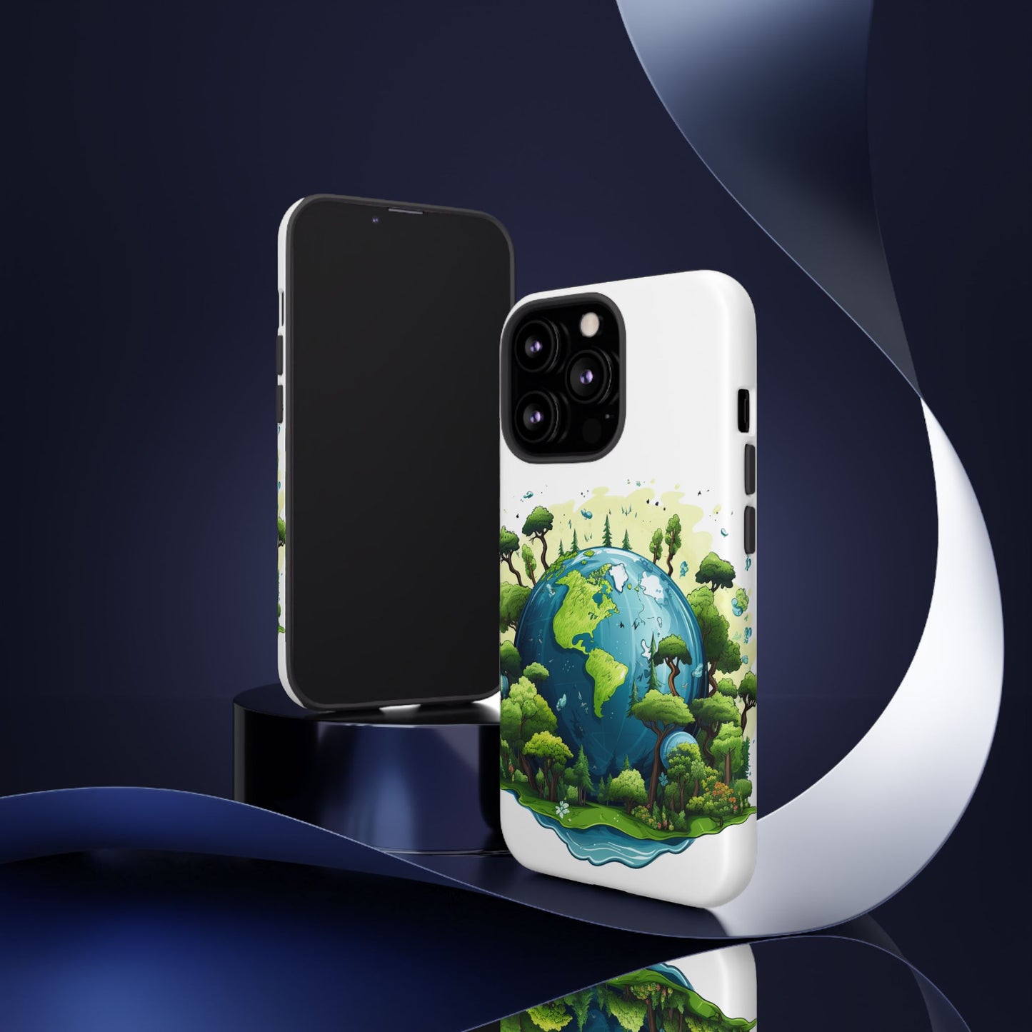 Eco-Friendly Phone Case with Earth Design