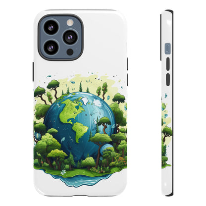 Eco-Friendly Phone Case with Earth Design