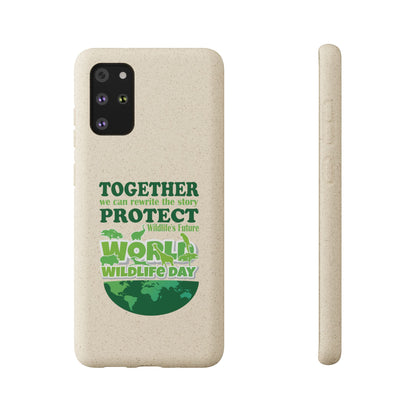 Eco-Friendly Biodegradable Phone Cases for Wildlife Day - Protect Our Planet