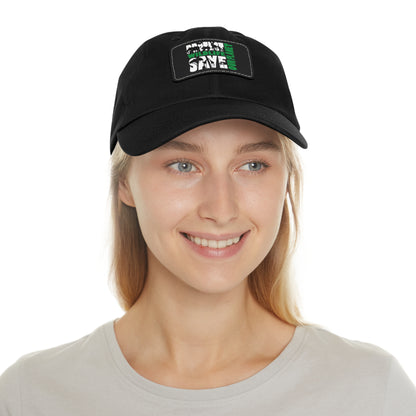 Wildlife & Planet Save Dad Hat with Leather Patch