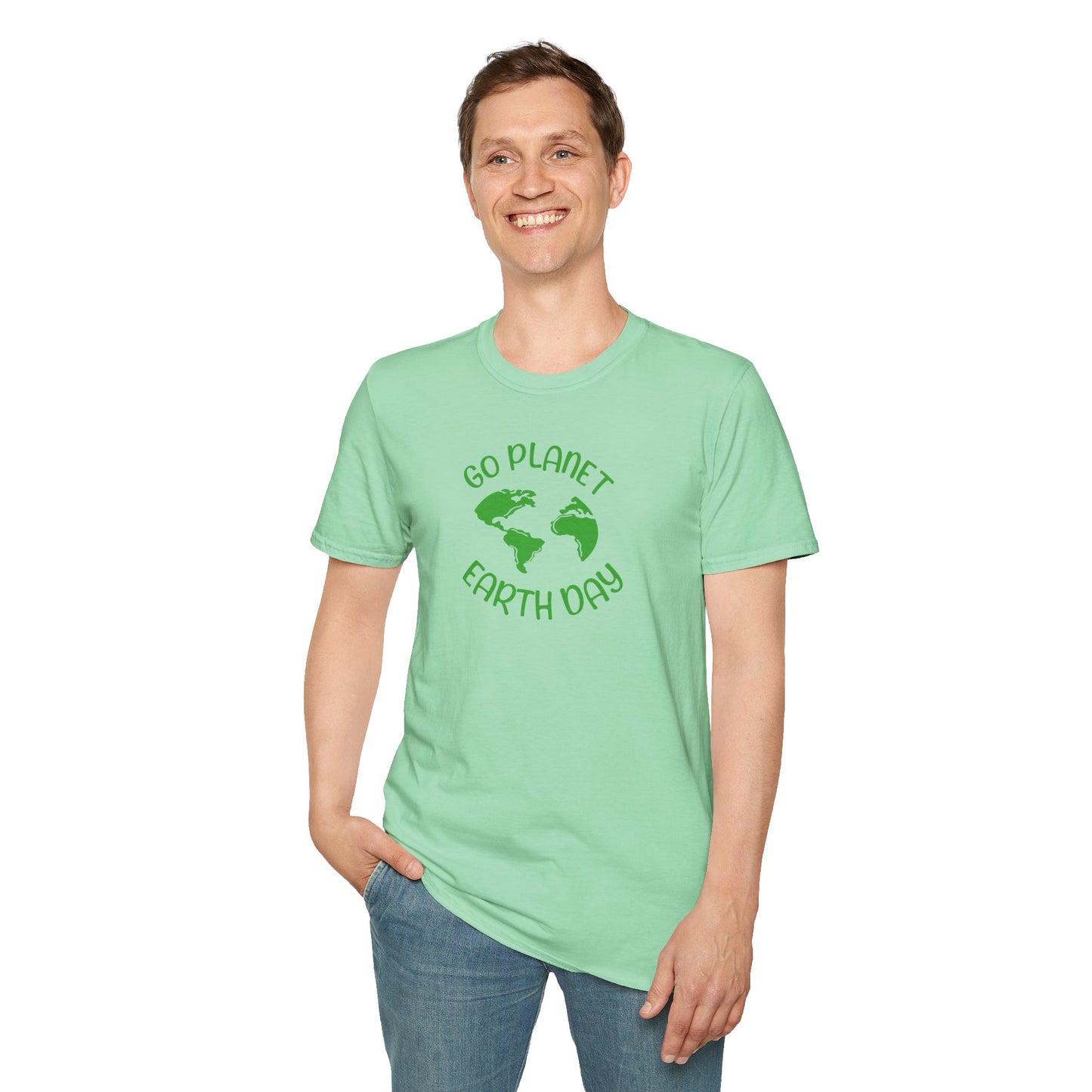 Earth Day Unisex T-Shirt - Go Planet Design
