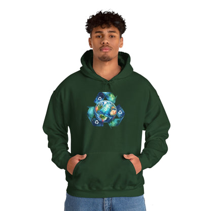 Recycle Symbol Eco Desogn Hoodie