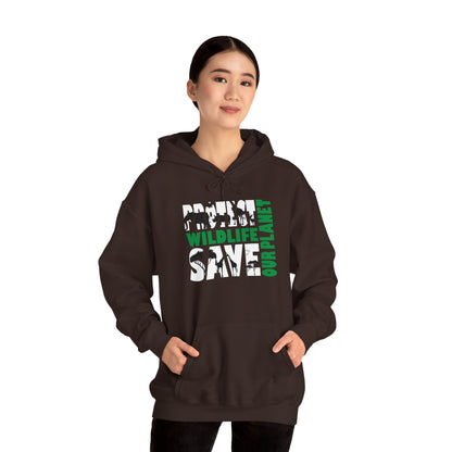 Wildlife Awareness Hooded Sweatshirt