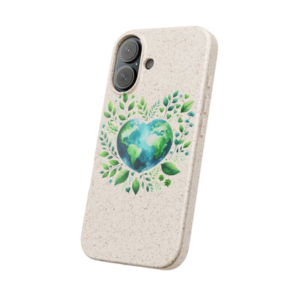 Cute Love Nature Phone case sustainable Biodegradable Phone Case