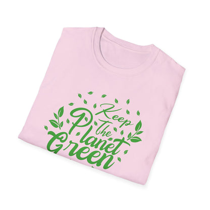 Eco-Friendly Unisex T-Shirt - Keep the Planet Green