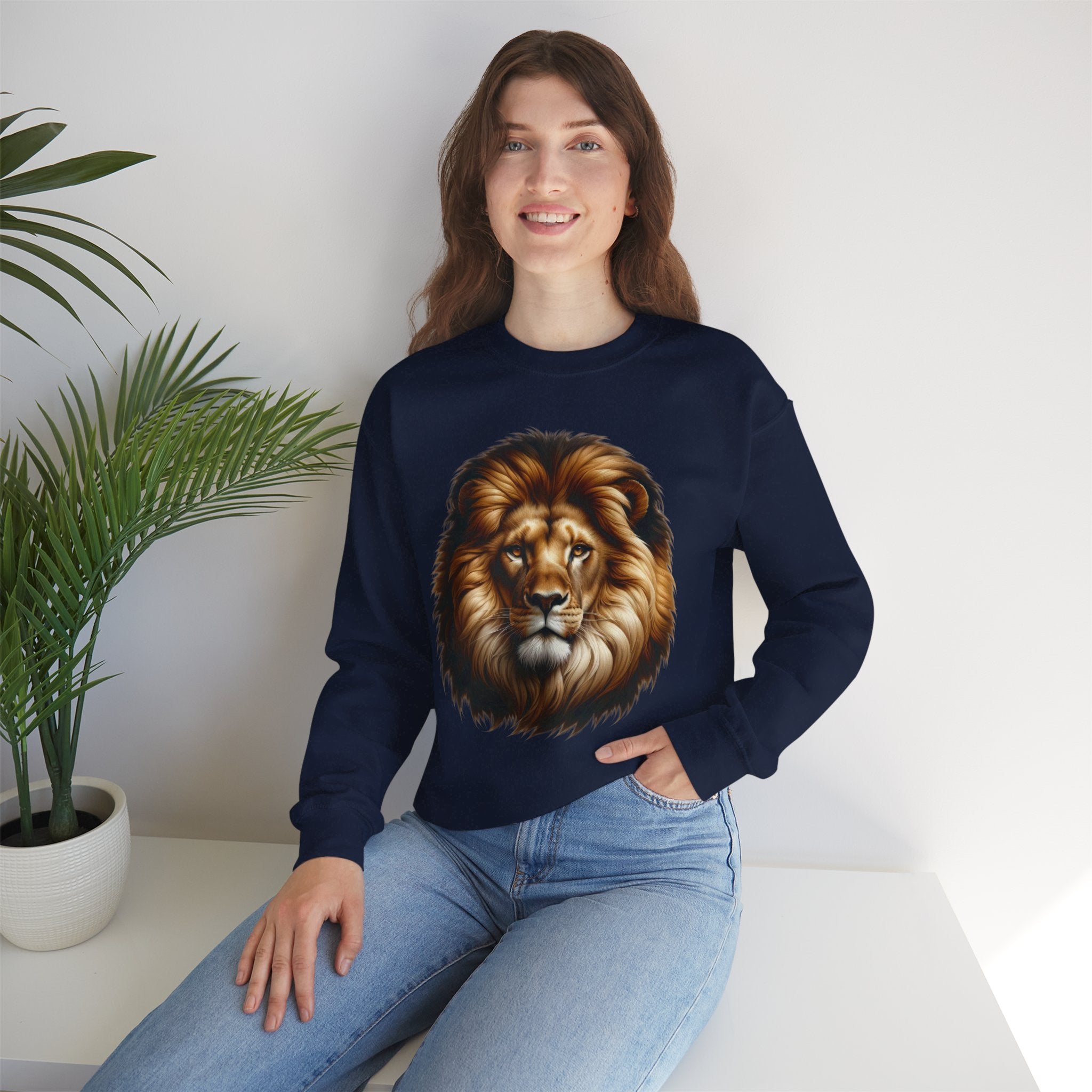 Lion Wildlife Lover Unisex Sweatshirt