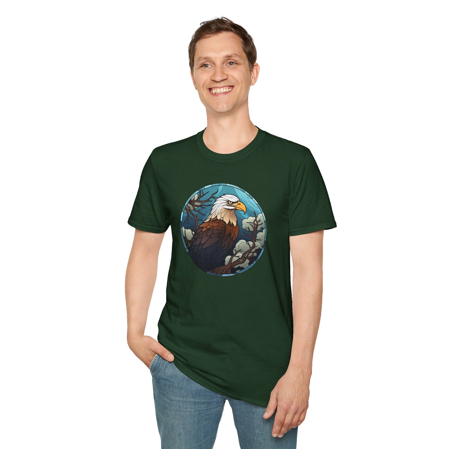 Eagle Unisex T-Shirt for Wildlife Enthusiasts