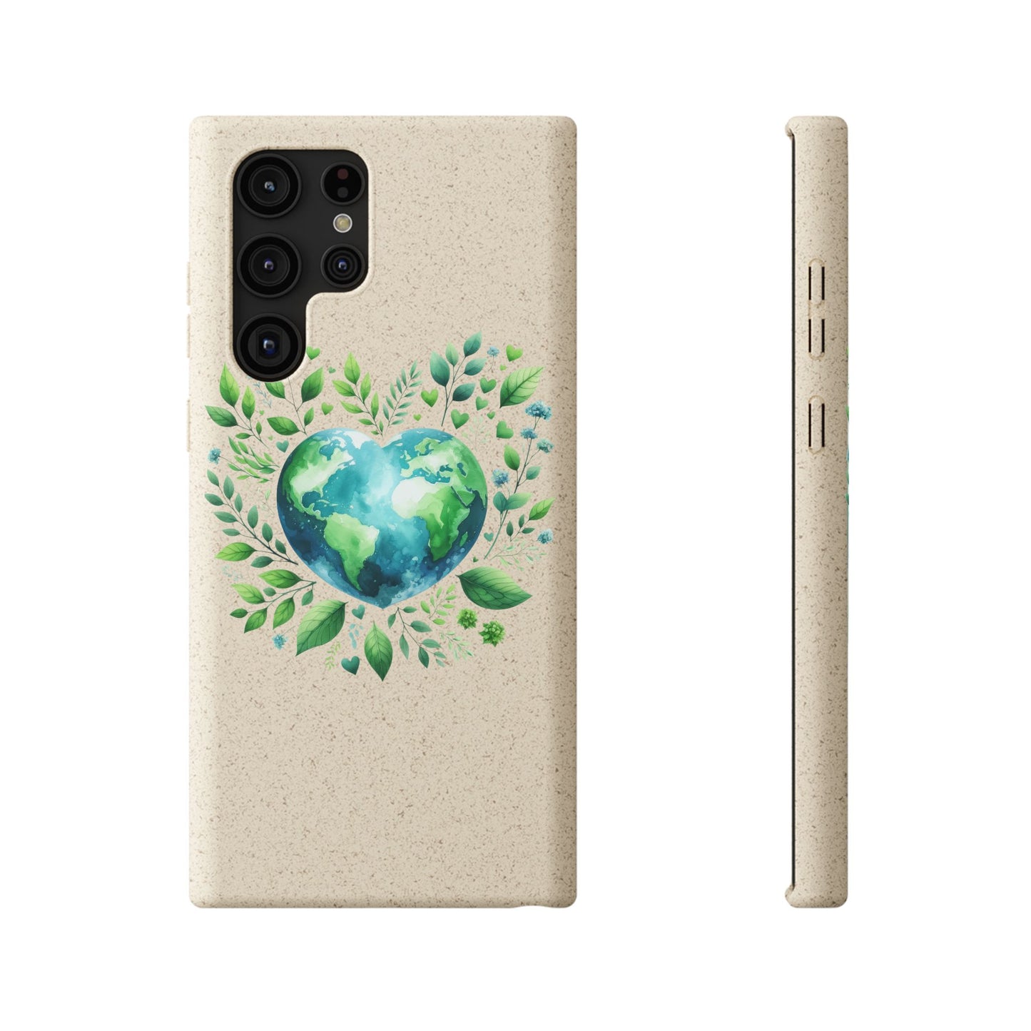 Cute Love Nature Phone case sustainable Biodegradable Phone Case