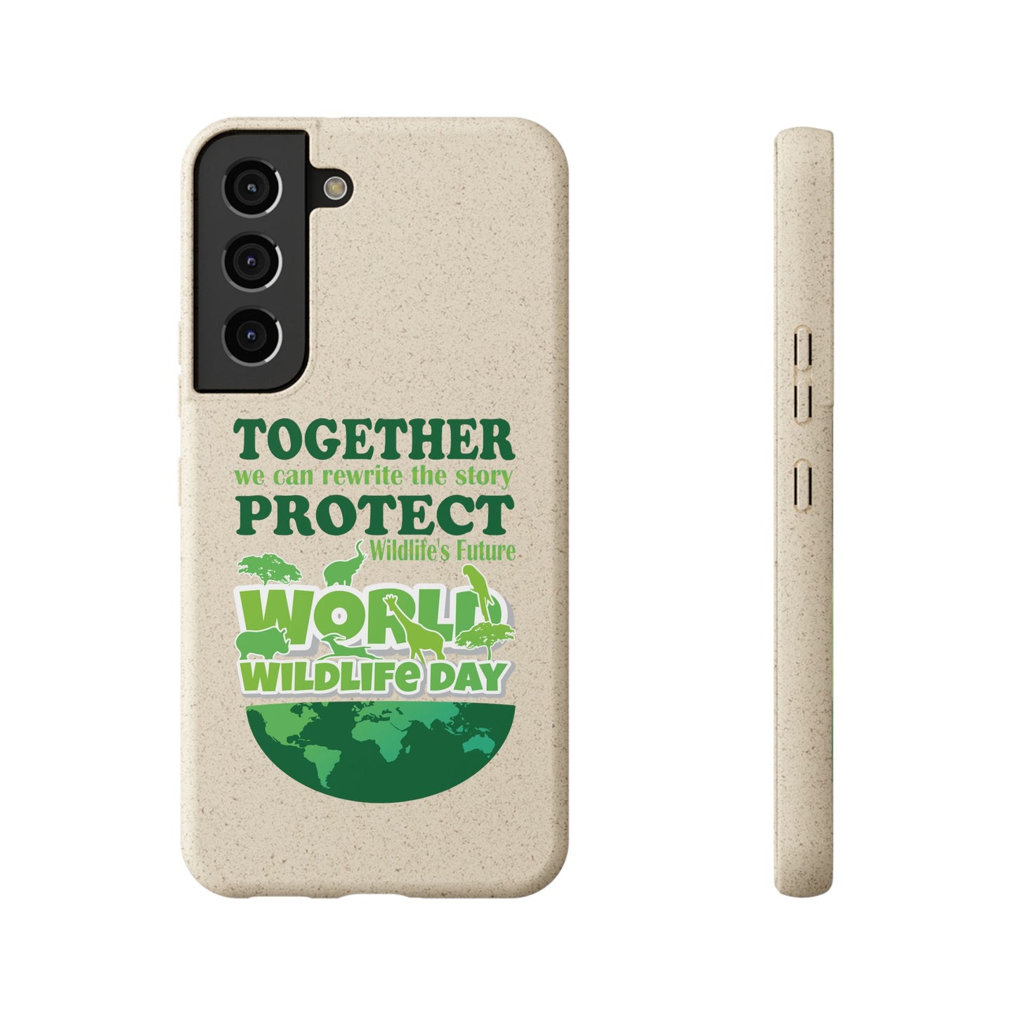 Eco-Friendly Biodegradable Phone Cases for Wildlife Day - Protect Our Planet