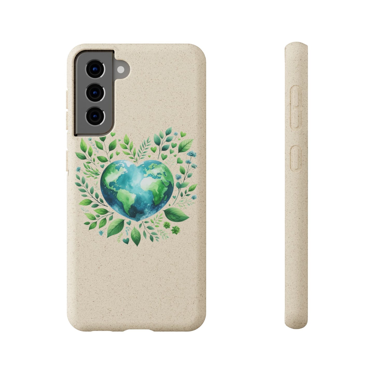 Cute Love Nature Phone case sustainable Biodegradable Phone Case