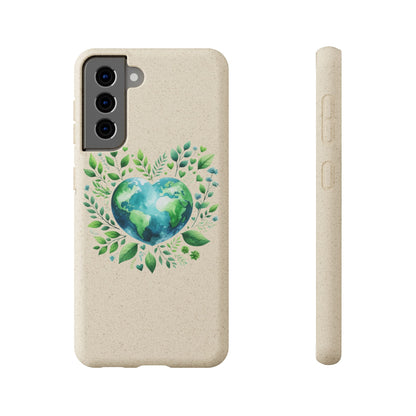 Cute Love Nature Phone case sustainable Biodegradable Phone Case
