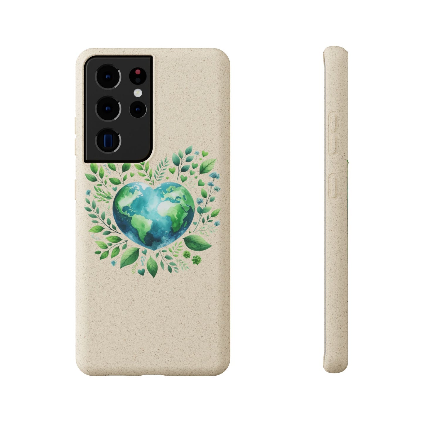 Cute Love Nature Phone case sustainable Biodegradable Phone Case