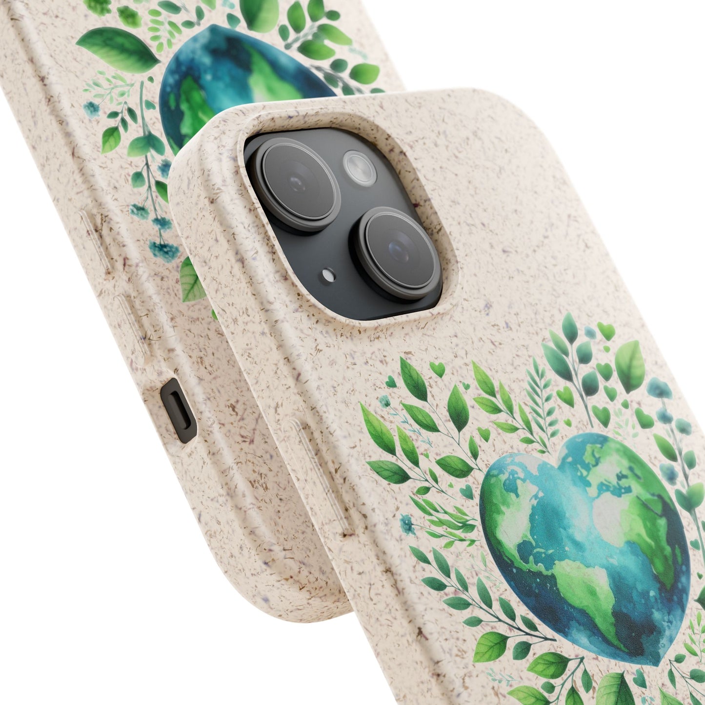 Cute Love Nature Phone case sustainable Biodegradable Phone Case