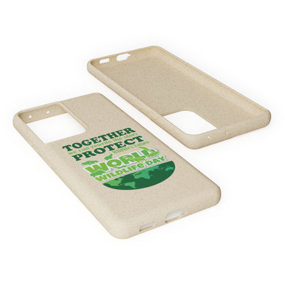 Eco-Friendly Biodegradable Phone Cases for Wildlife Day - Protect Our Planet