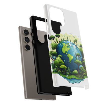 Eco-Friendly Phone Case with Earth Design