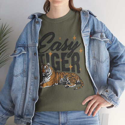 Easy Tiger Tee - Unisex Cotton T-Shirt