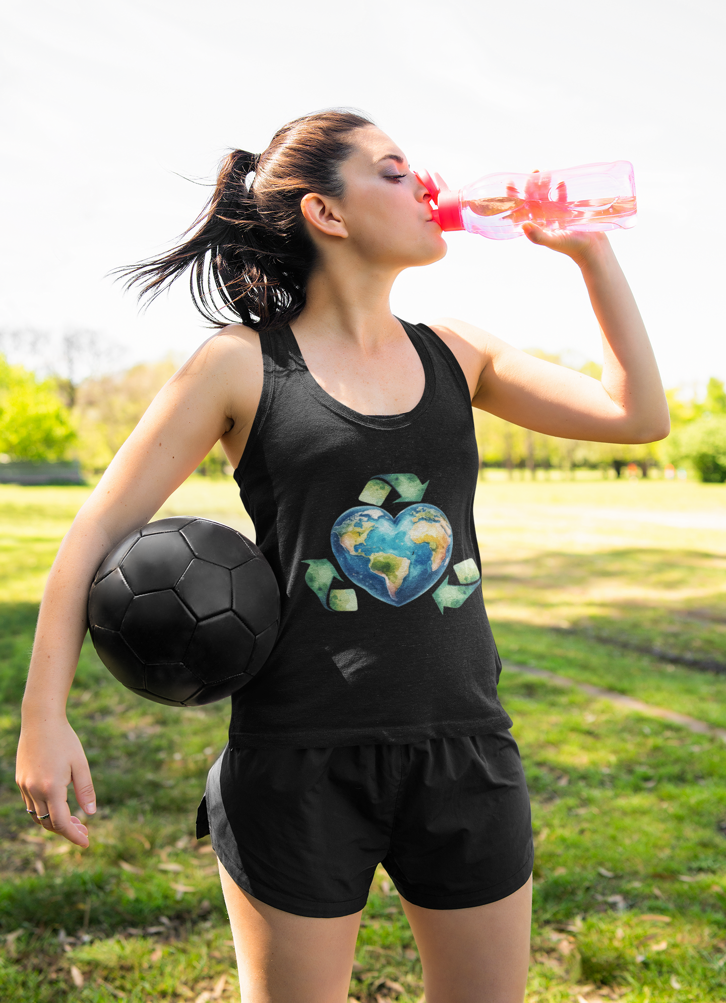 Women's Tank Top Recycle Design