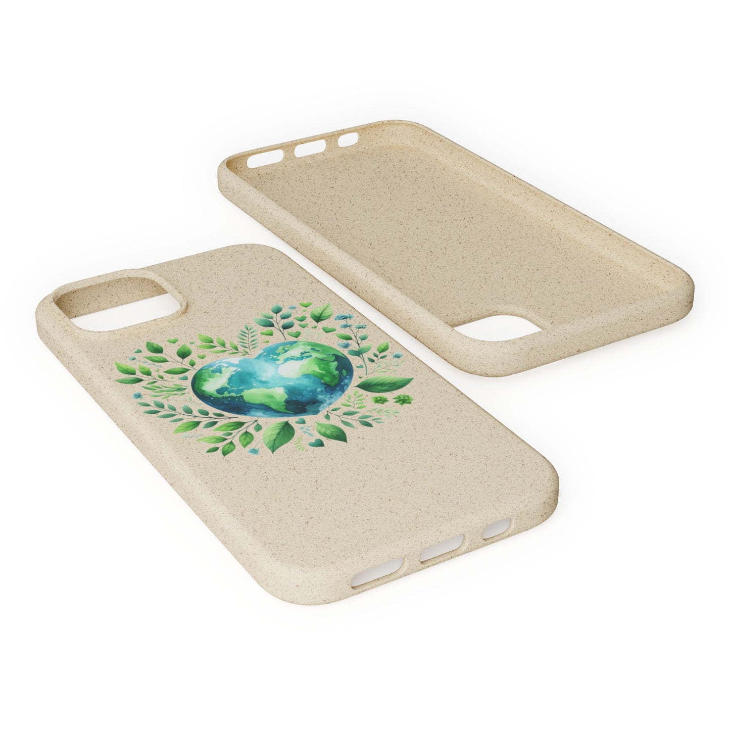 Cute Love Nature Phone case sustainable Biodegradable Phone Case