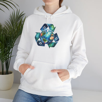 Recycle Symbol Eco Desogn Hoodie