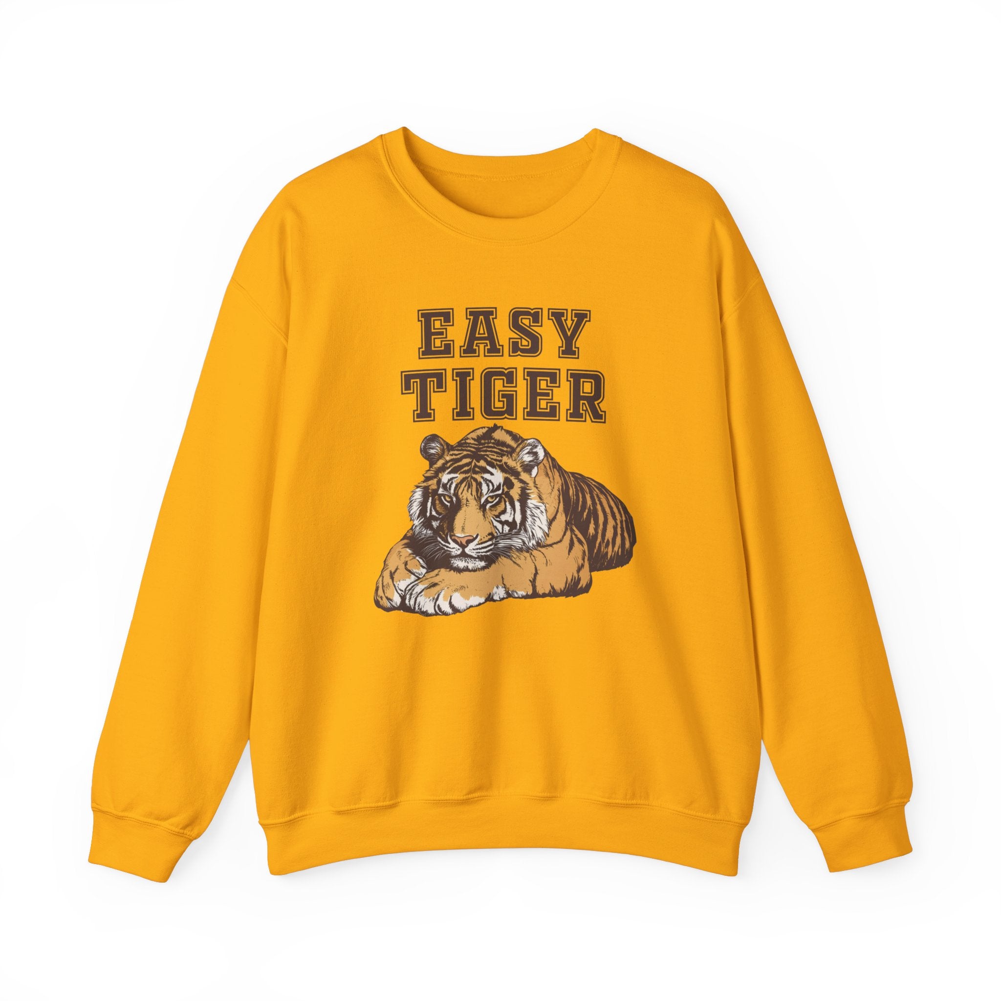 Easy Tiger Unisex Heavy Blend™ Crewneck Sweatshirt - Relaxed Comfort for Animal Lovers
