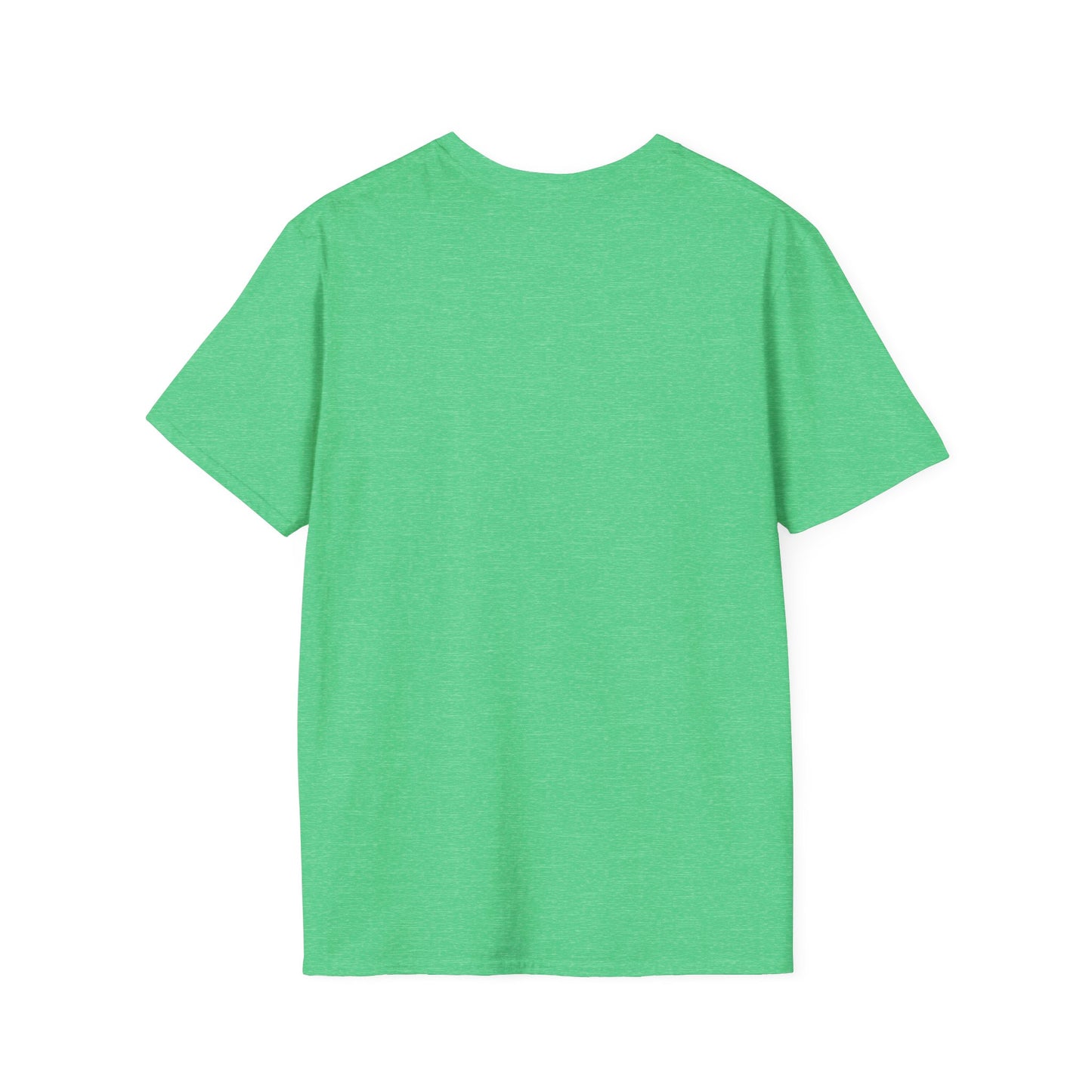 Eco-Friendly Unisex Softstyle T-Shirt with Earth & Leaf Design