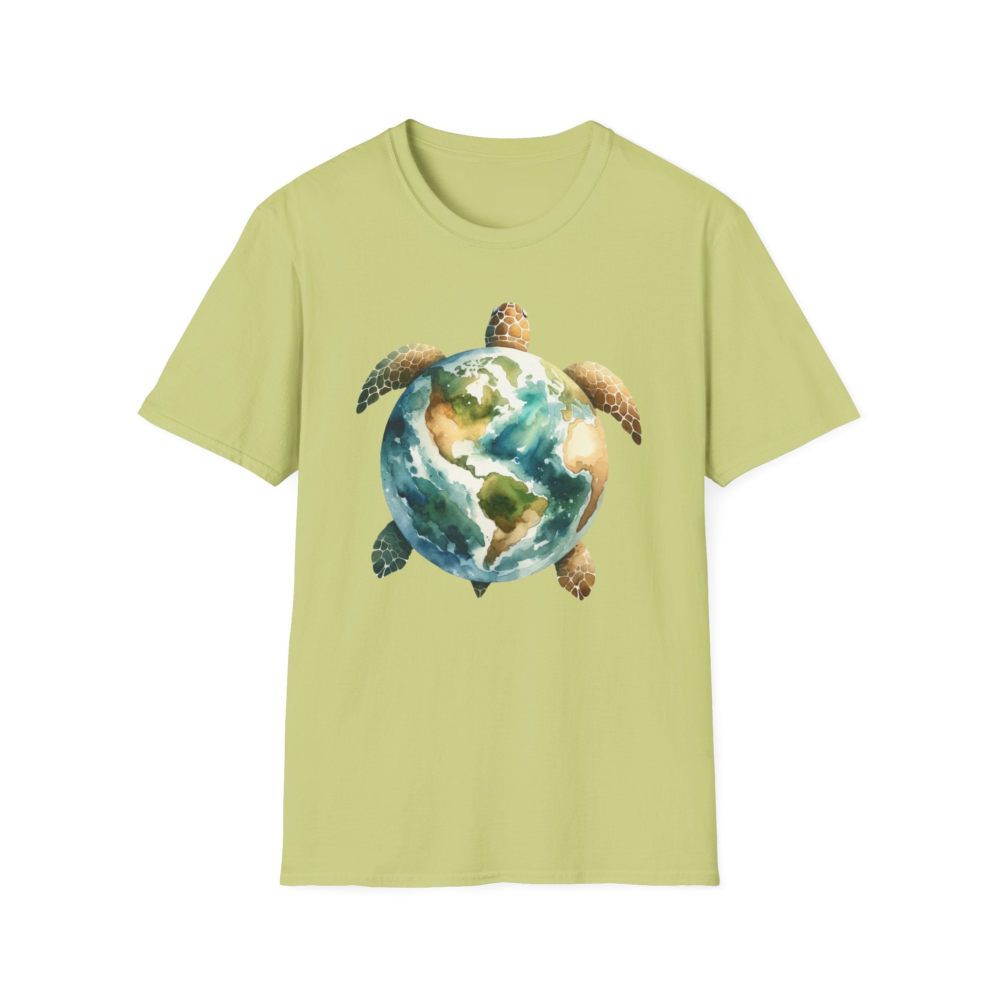 Eco-Friendly Turtle Graphic Unisex Softstyle T-Shirt