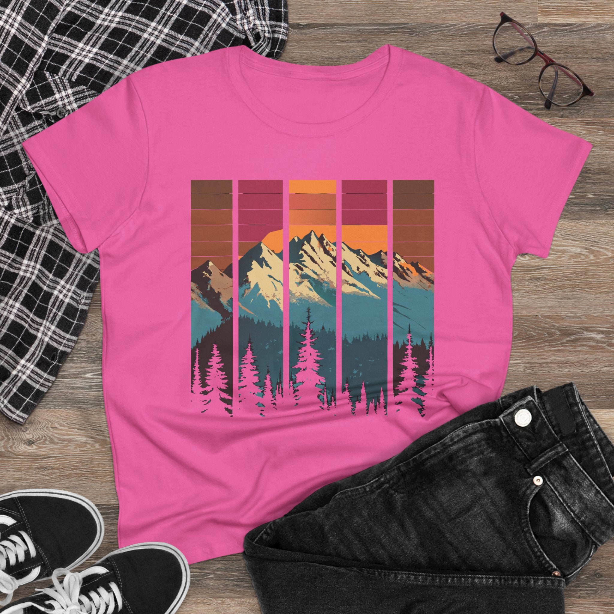 Mountain Adventure Tee - Women's Cotton