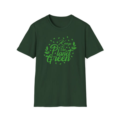 Eco-Friendly Unisex T-Shirt - Keep the Planet Green