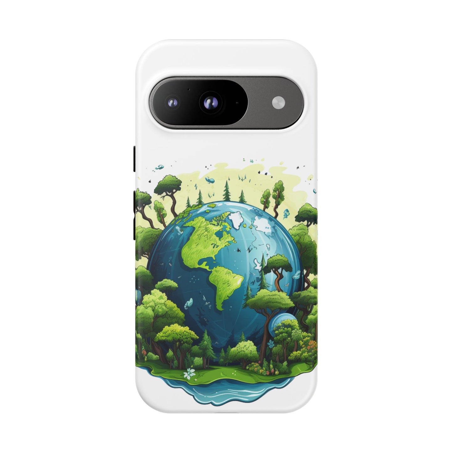 Eco-Friendly Phone Case with Earth Design