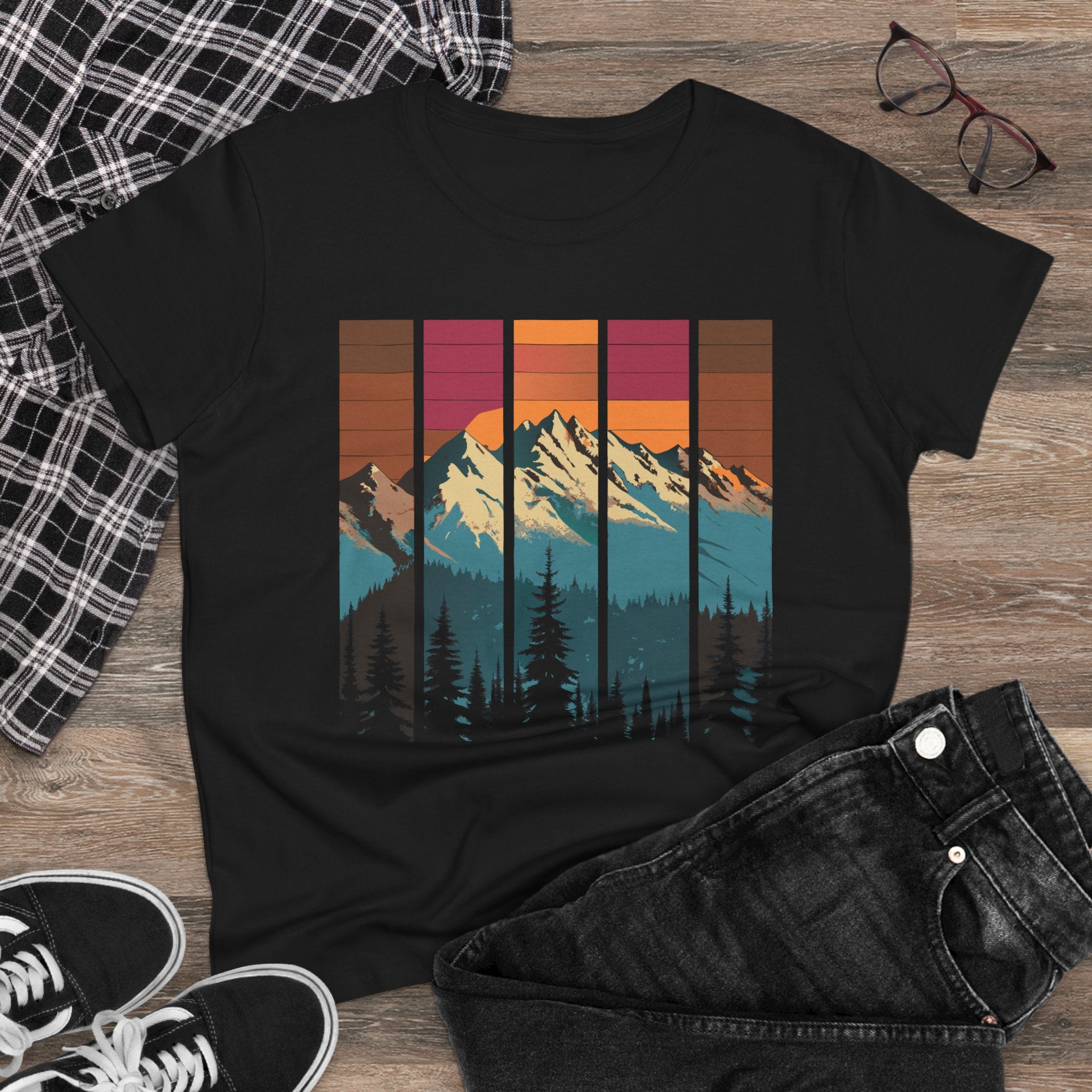 Mountain Adventure Tee - Women's Cotton