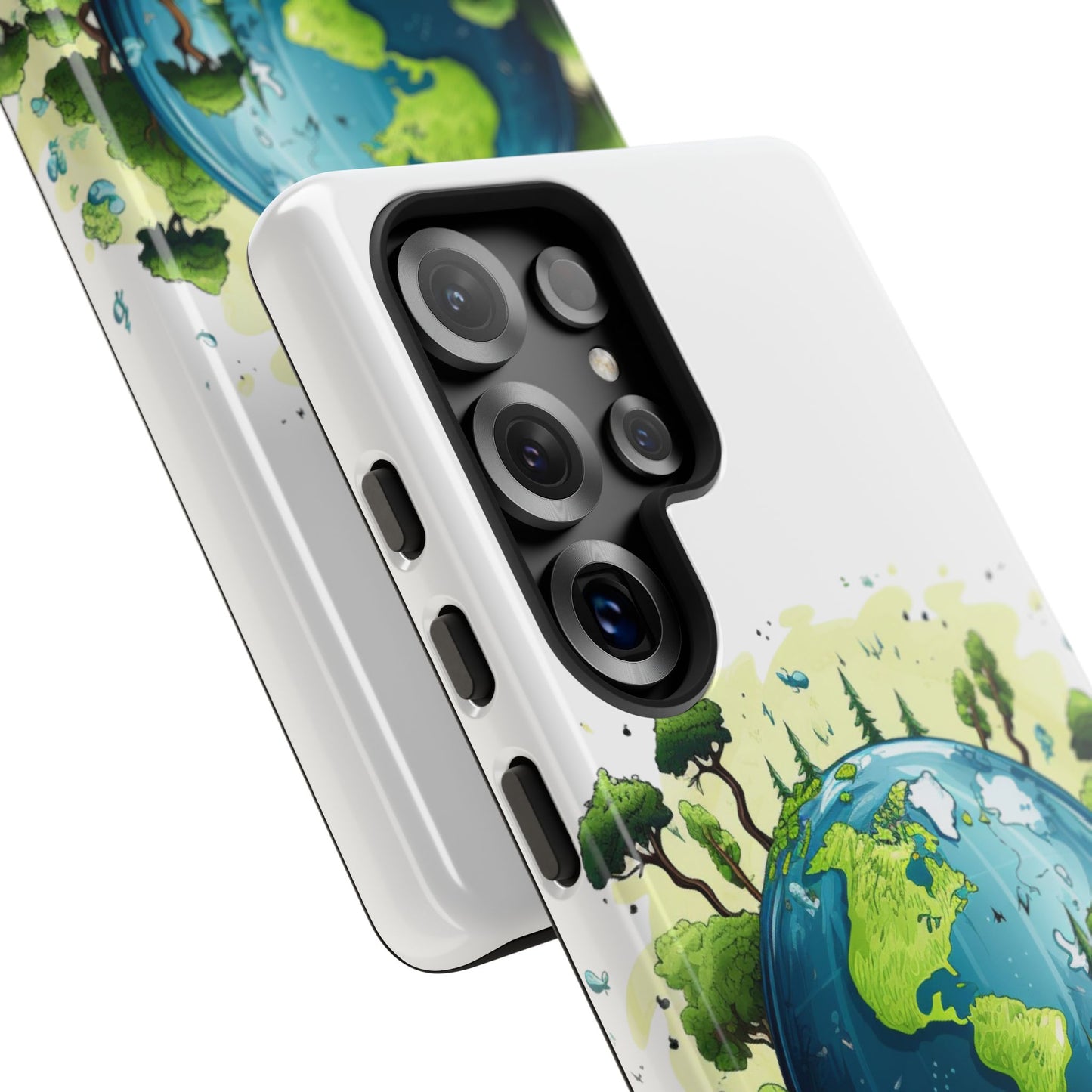 Eco-Friendly Phone Case with Earth Design