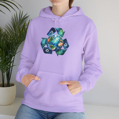 Recycle Symbol Eco Desogn Hoodie