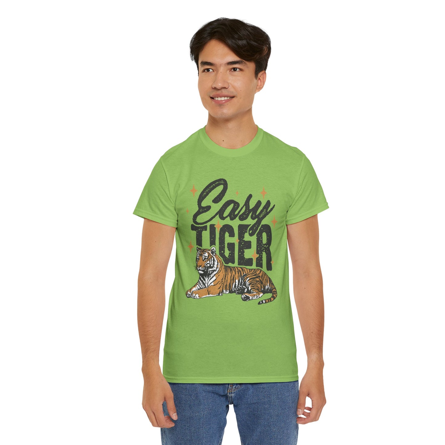 Easy Tiger Tee - Unisex Cotton T-Shirt