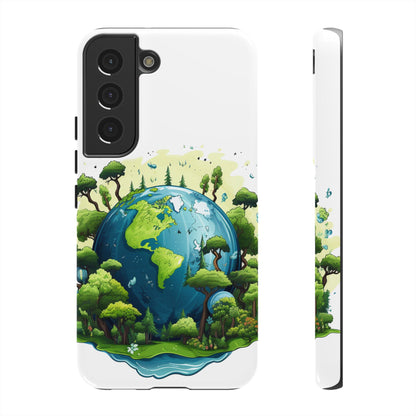 Eco-Friendly Phone Case with Earth Design