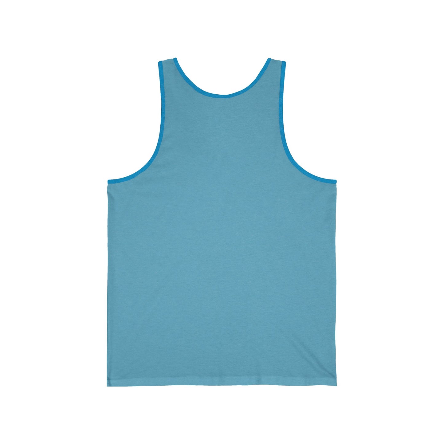 Unisex Jersey Tank with Earth Graphic - Eco-Friendly Apparel for Nature Lovers