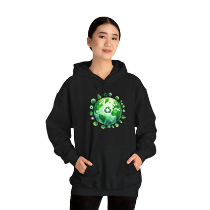 Sustainable Lifestyle Hooded Sweatshirt