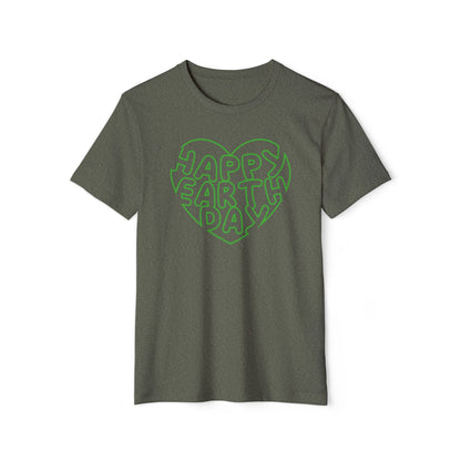 Happy Earth Day Unisex Recycled Organic T-Shirt - Eco-Friendly Apparel