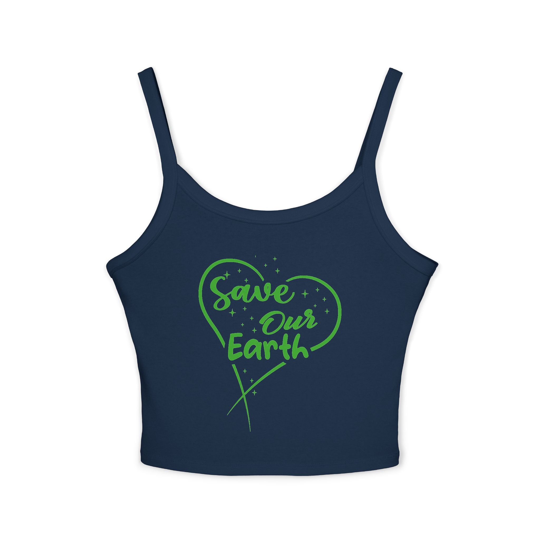 Save Our Earth Women's Tank Top - Eco-Friendly Graphic Design