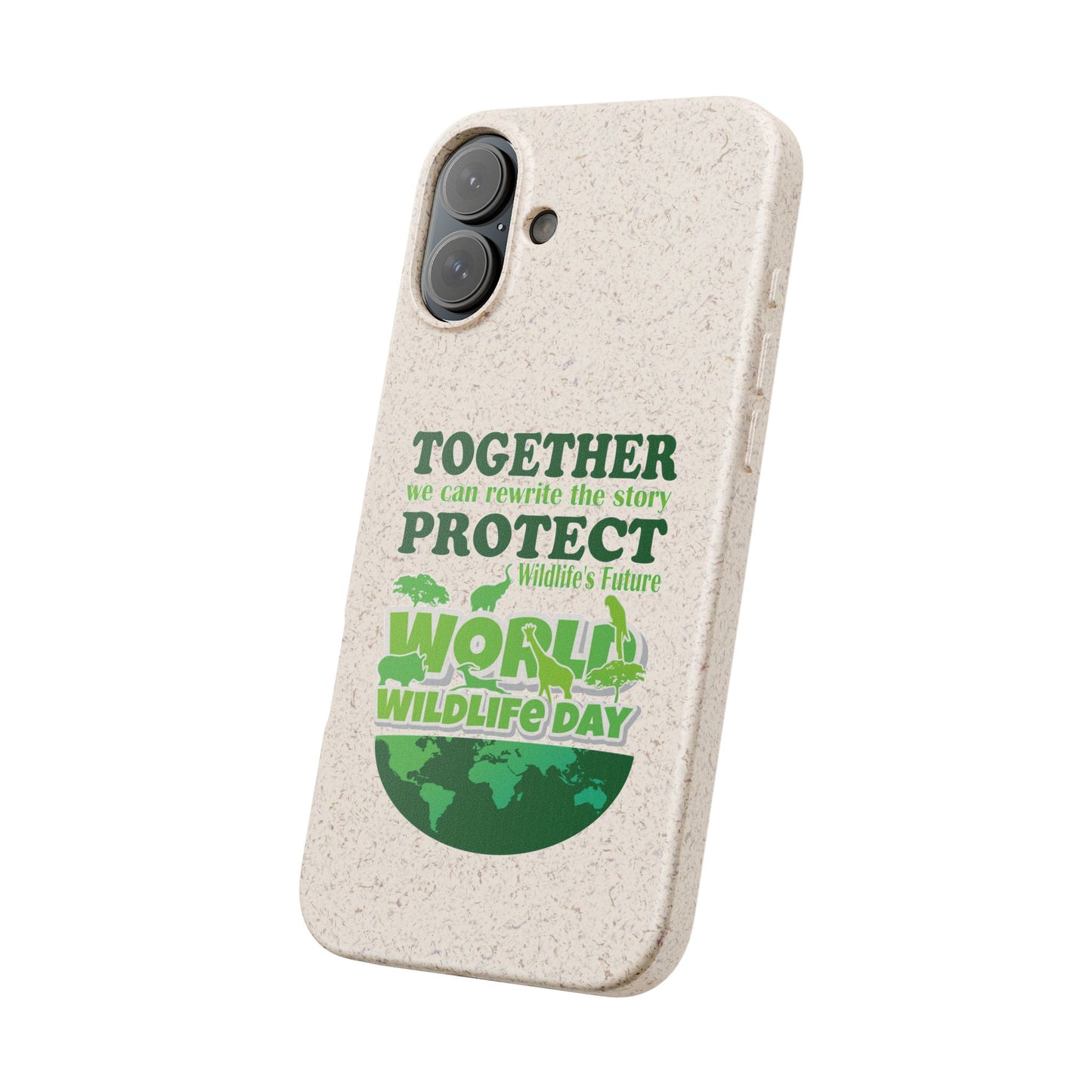 Eco-Friendly Biodegradable Phone Cases for Wildlife Day - Protect Our Planet