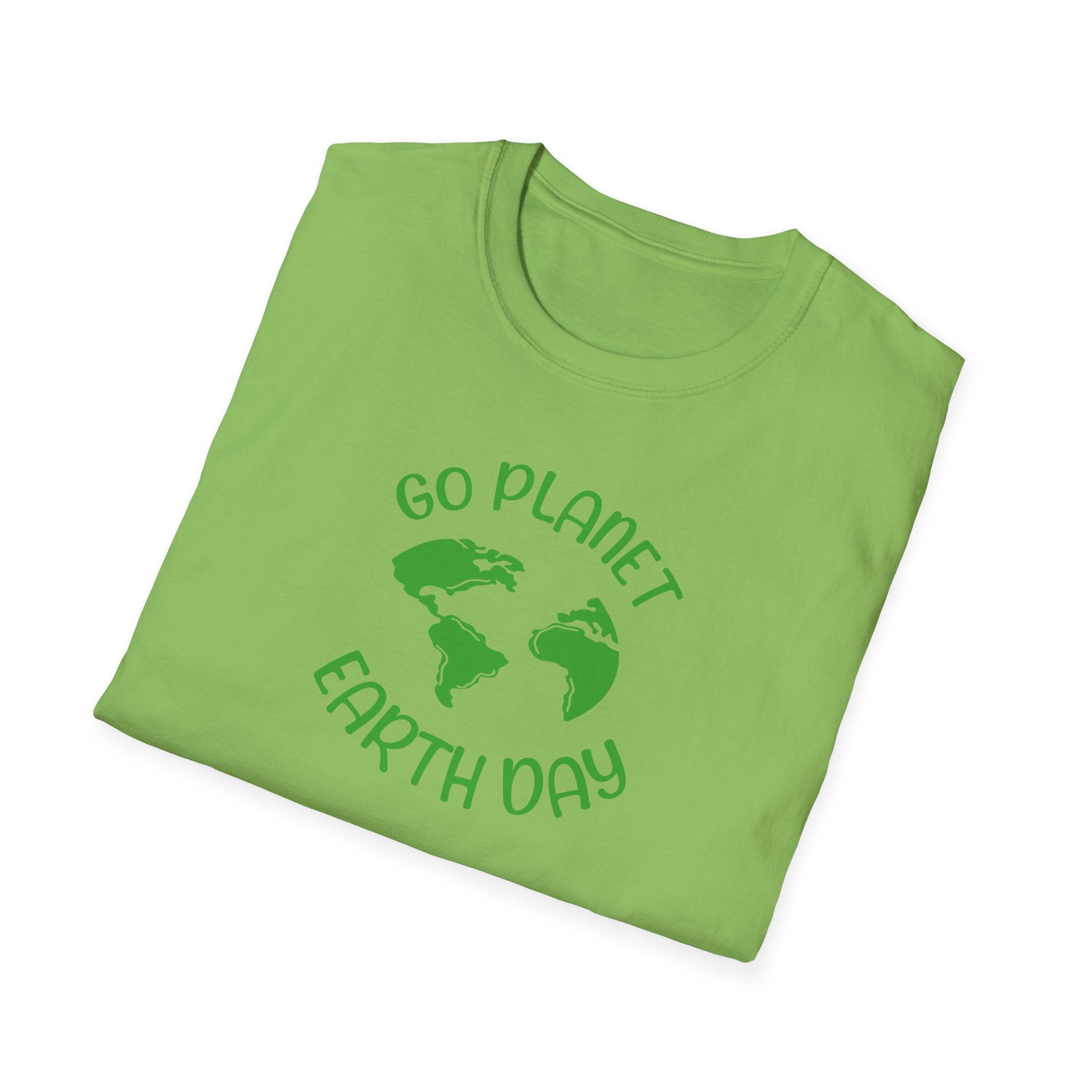 Earth Day Unisex T-Shirt - Go Planet Design