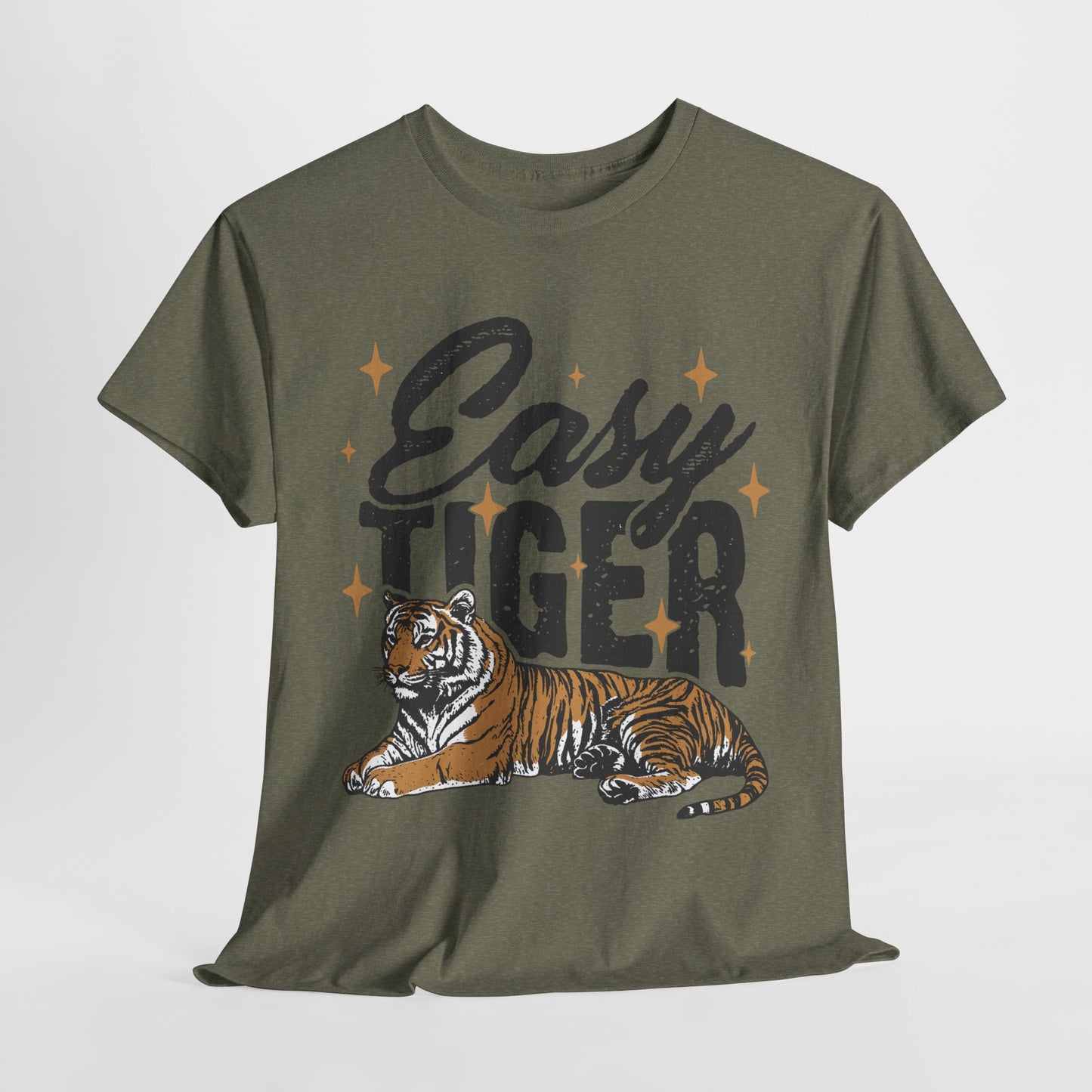 Easy Tiger Tee - Unisex Cotton T-Shirt