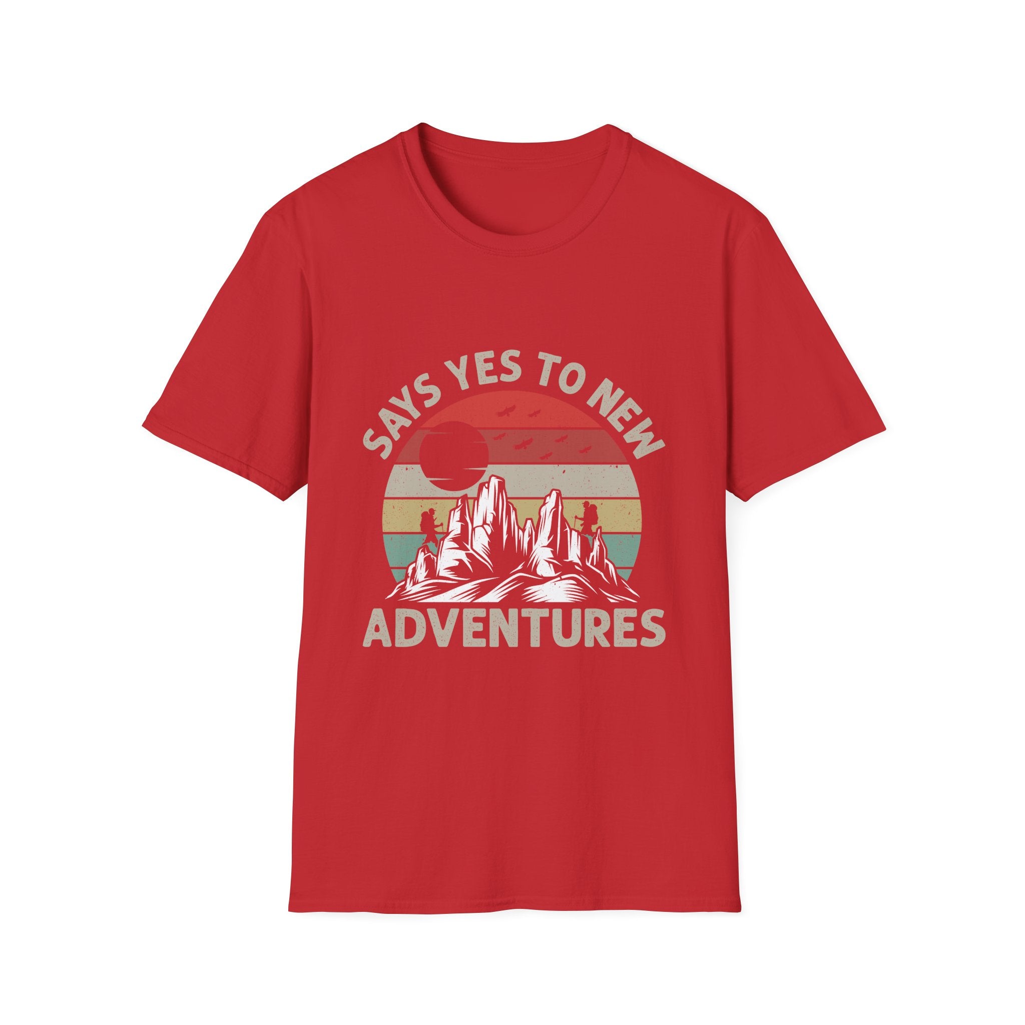 Adventure Spirit Softstyle T-Shirt - Say Yes to New Adventures