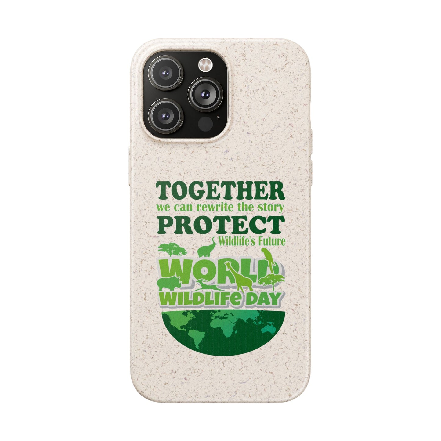 Eco-Friendly Biodegradable Phone Cases for Wildlife Day - Protect Our Planet