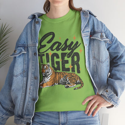 Easy Tiger Tee - Unisex Cotton T-Shirt